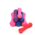 Custom kids use portable neoprene bone shape dumbbells